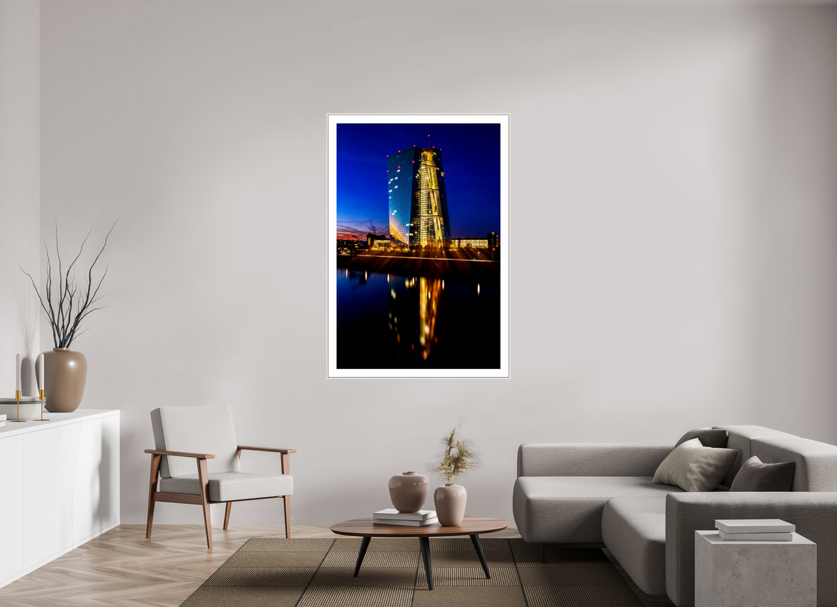 100 x 150 cm, Elegant EZB Blaue Stunde