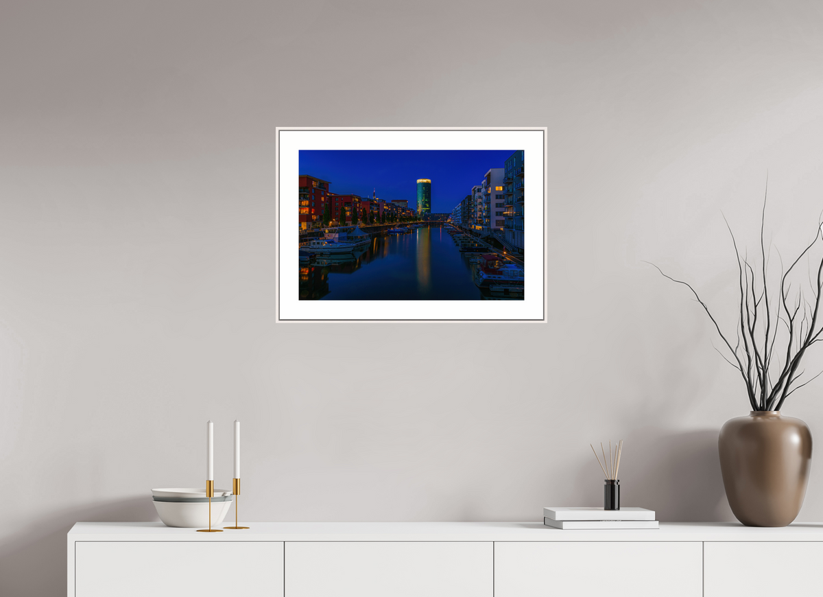 60 x 40 cm, Elegant Westhafen Frankfurt Webshop