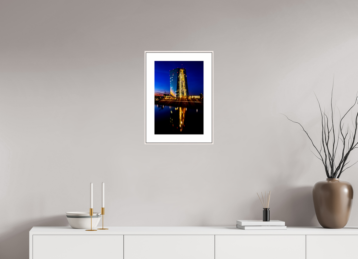 30 x 45 cm, Elegant EZB Blaue Stunde