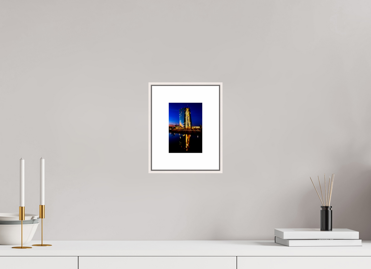10 x 15 cm, Elegant EZB Blaue Stunde