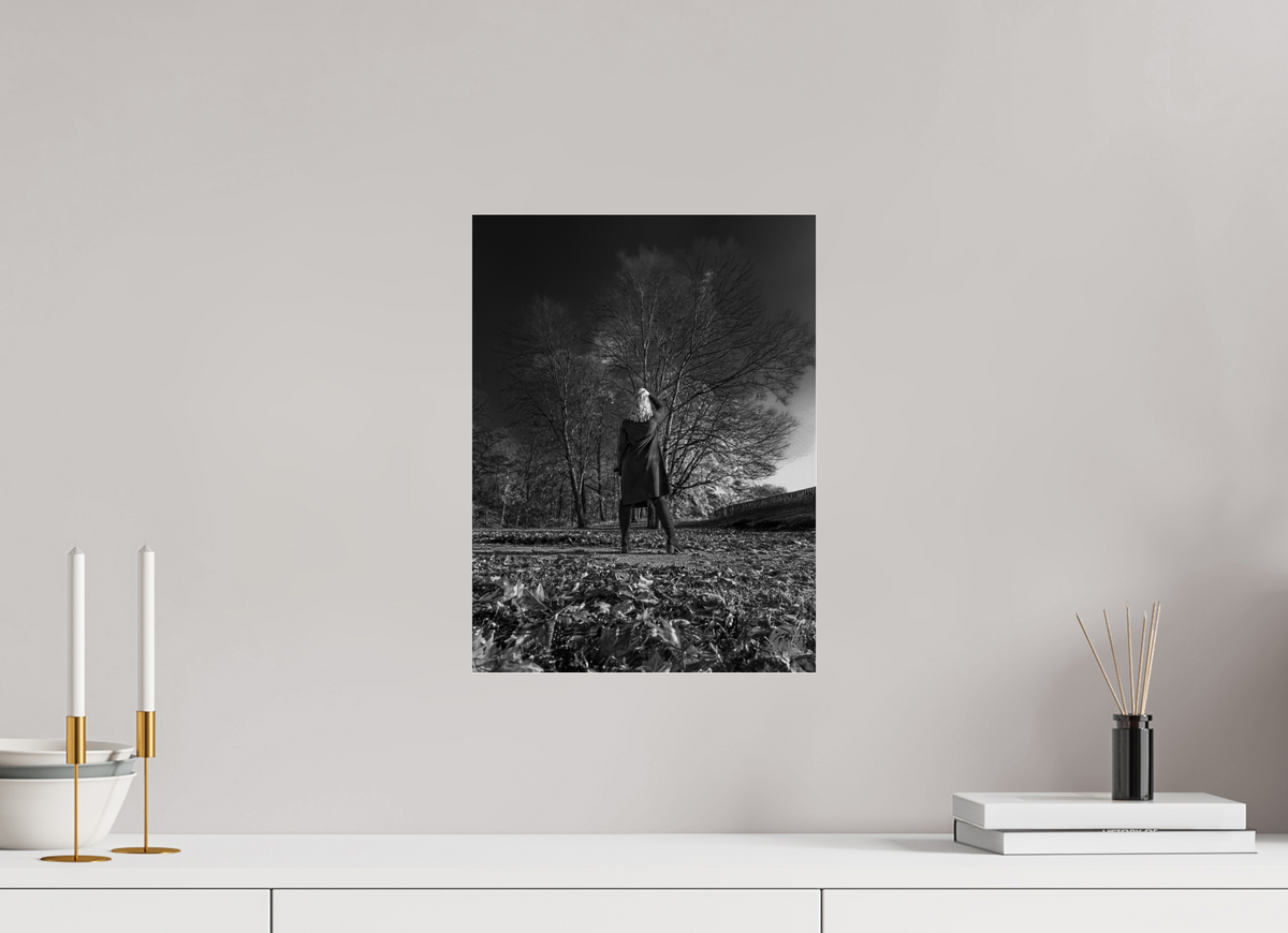 30 x 40 cm, Photo Print Under Acrylic Glass Herbstspaziergang