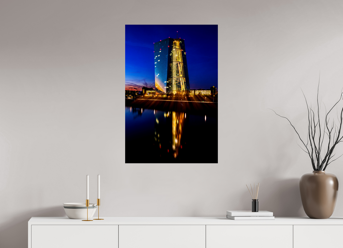 60 x 90 cm, Photo Print On Fuji Crystal DP II EZB Blaue Stunde