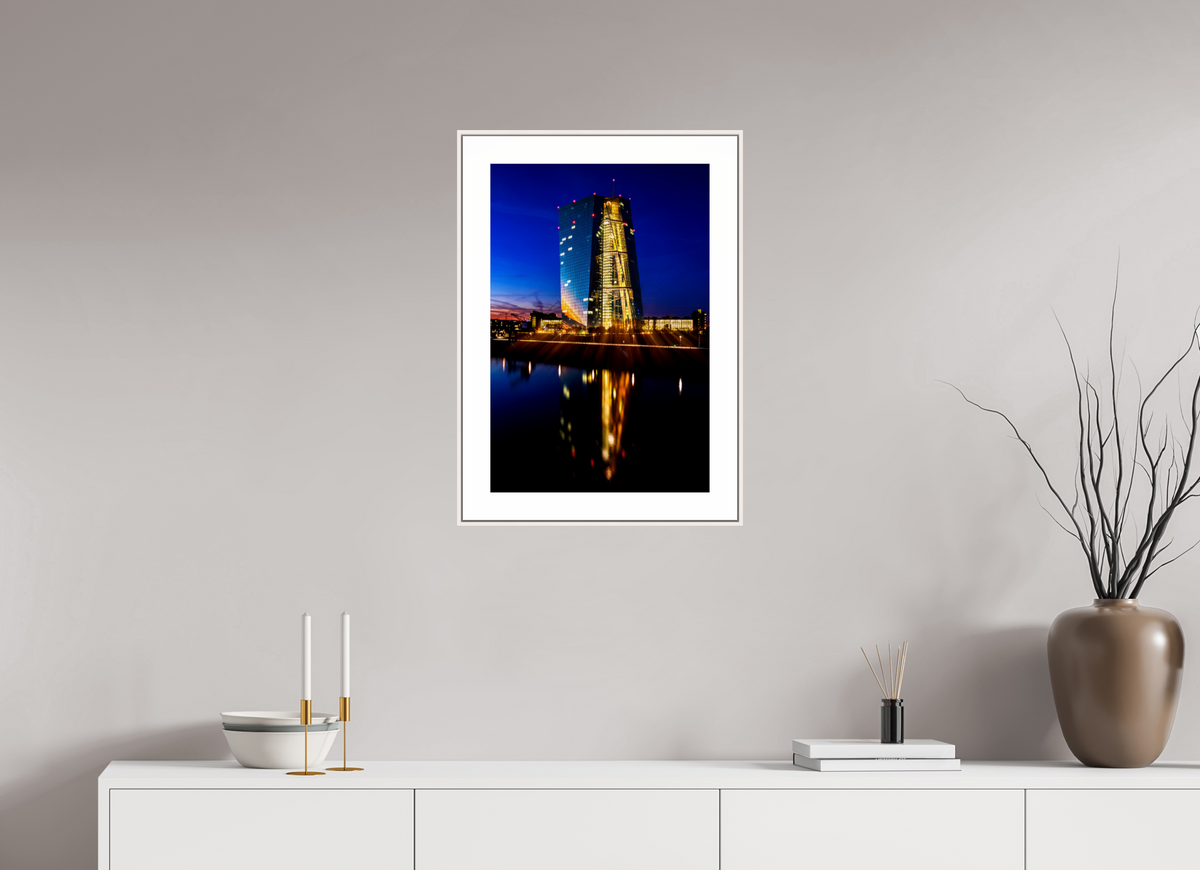 40 x 60 cm, Elegant EZB Blaue Stunde