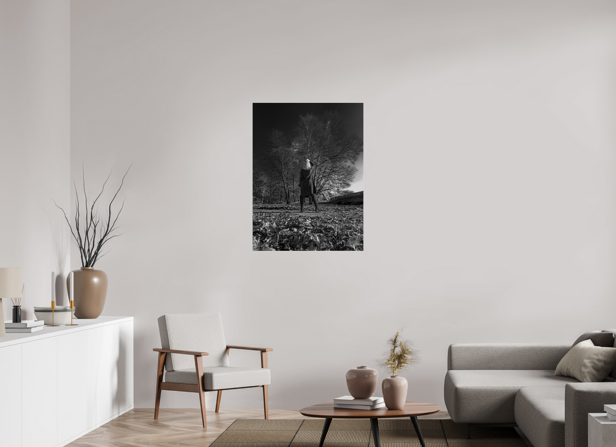 75 x 100 cm, Photo Print Under Acrylic Glass Herbstspaziergang
