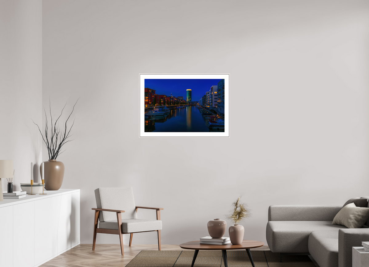 90 x 60 cm, Elegant Westhafen Frankfurt Webshop