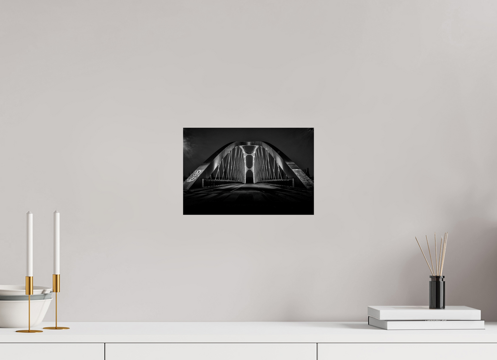 30 x 20 cm, Photo Print On Fuji Crystal DP II Osthafenbrücke Frankfurt
