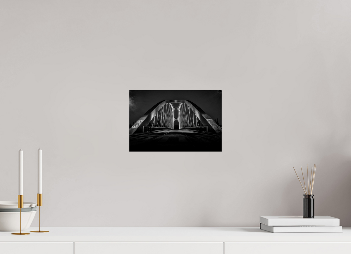 30 x 20 cm, Photo Print On Fuji Crystal DP II Osthafenbrücke Frankfurt