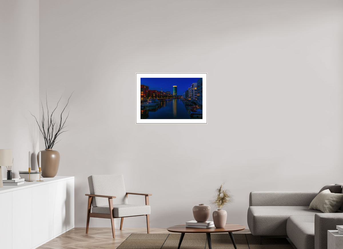 75 x 50 cm, Elegant Westhafen Frankfurt Webshop